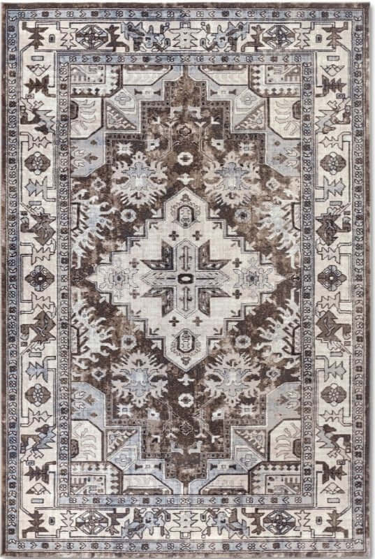 The Rugs Classic Vintage Style Short Pile Rug - Elegance