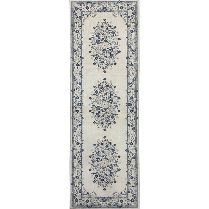 cream-royal-classic-rug-floral-design-easy to clean
