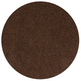 Premium Shaggy Rug Plain Brown Rectangle Shape | The Rugs