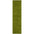 Premium Shaggy Rug Plain Green Rectangle Shape | The Rugs