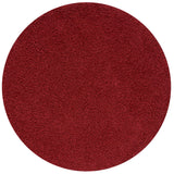 Premium Shaggy Rug Plain Red Rectangle Shape | The Rugs