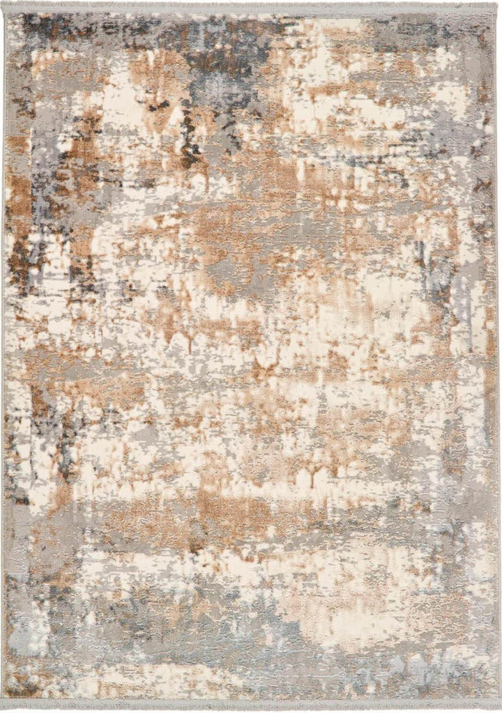 Cosimo Blue/Grey Distressed Modern Rug | Vintage | The Rugs