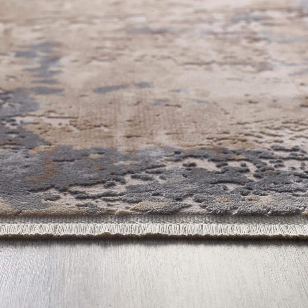 Cosimo Blue/Grey Distressed Modern Rug | Vintage | The Rugs