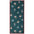 Swimming Ducks mat teal washable, ultra-absorbent, non-slip.