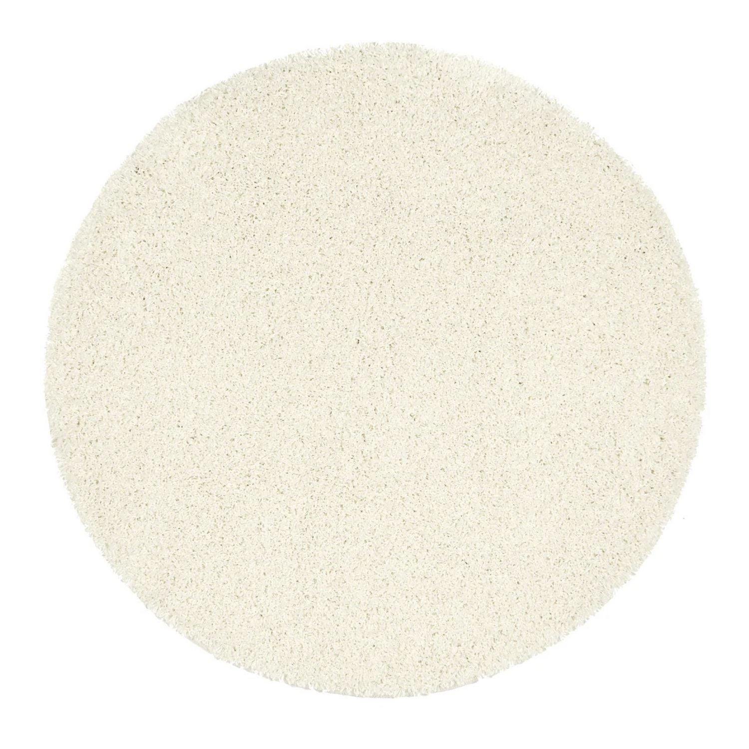 Washable Ghost Ivory Shaggy Rug | British Luxury | The Rugs