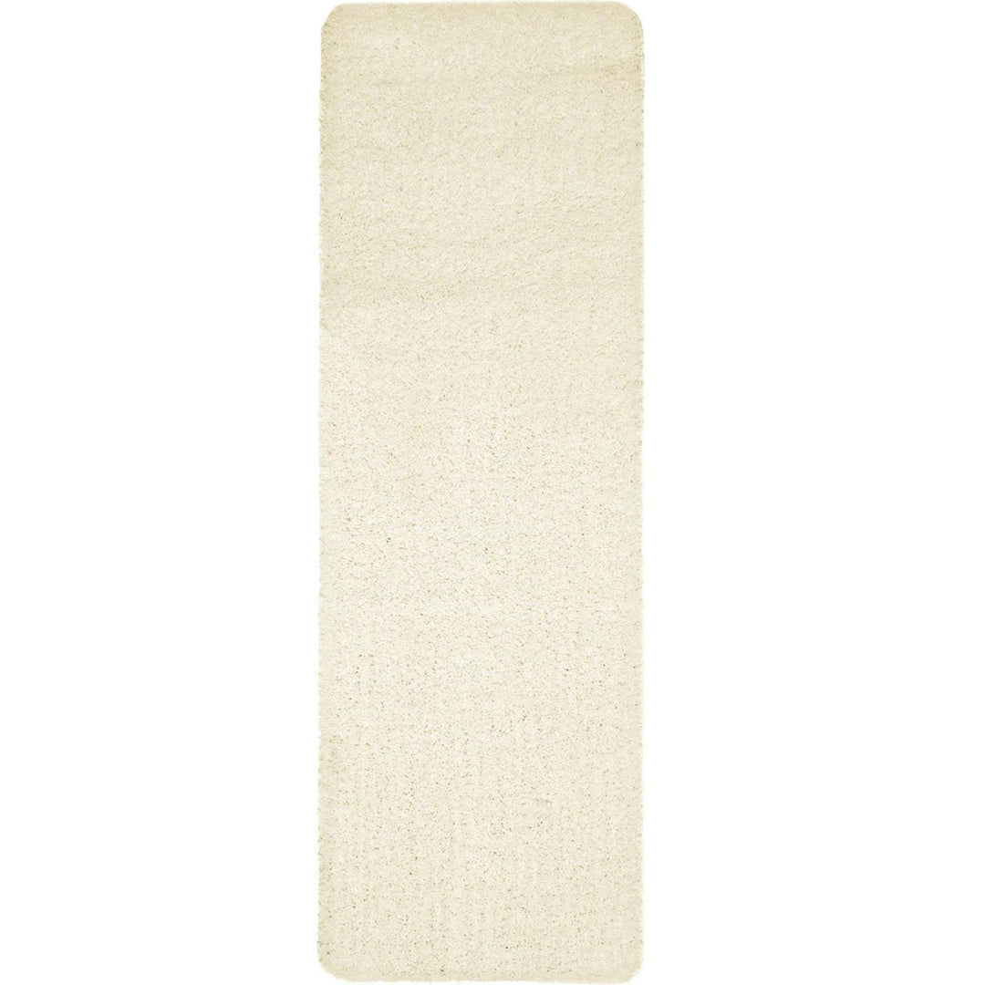 Washable Ghost Ivory Shaggy Rug | British Luxury | The Rugs