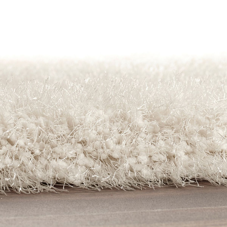 The Rugs Decadence Plush White Rug 60x120cm - Soft Comfort