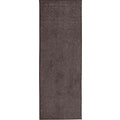 Modern Plain Velour Dark Grey Rug