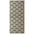 Design Velours Panel Diamond Rug Modern Black & White