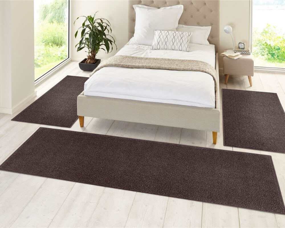 The Rugs Premium 3-Piece Design Velours Rug Set | Durable