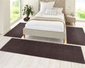 Design Velours Dark Grey Rug 3 pcs
