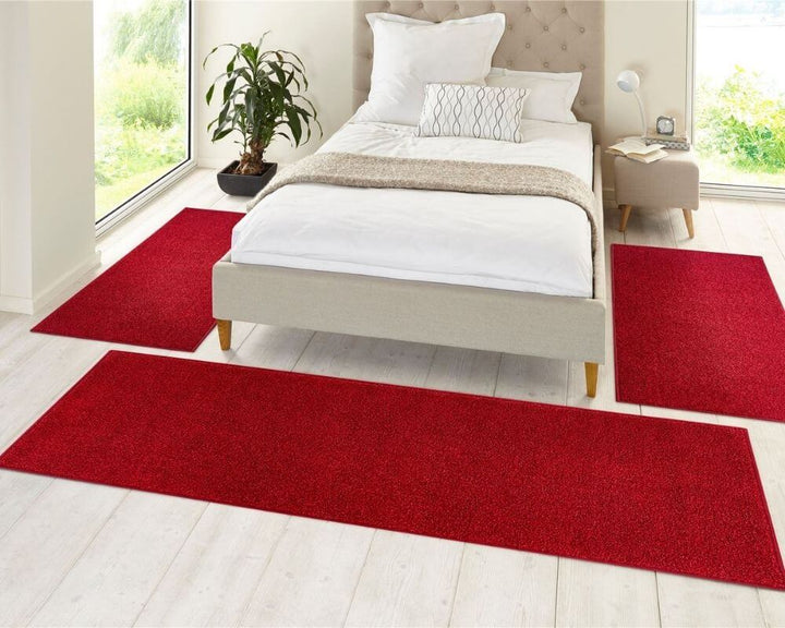 The Rugs Premium 3-Piece Design Velours Rug Set | Durable