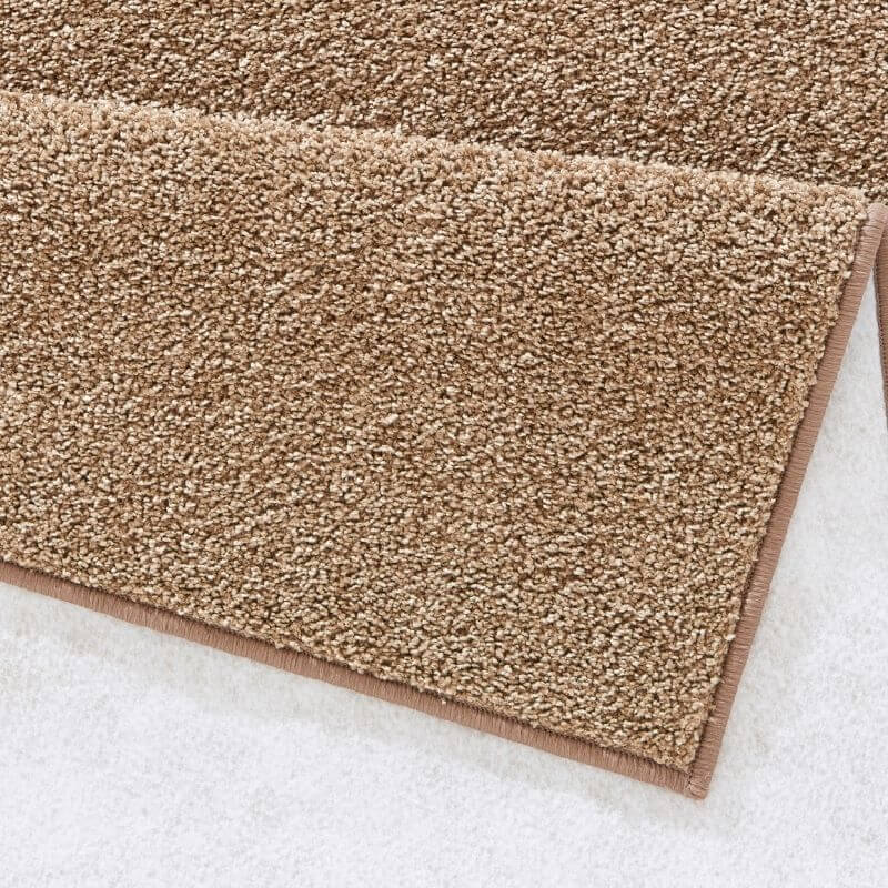 The Rugs Modern Plain Velour Rug - Quality & Comfort