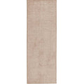 Modern Plain Velour Cream Rug