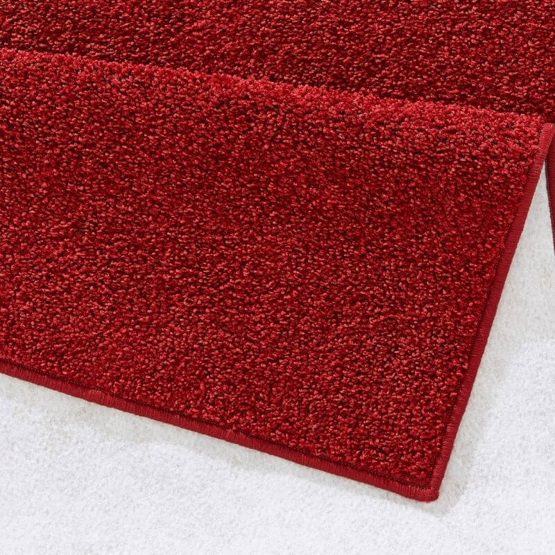 The Rugs Modern Plain Velour Rug - Quality & Comfort