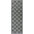 Design Velours Panel Diamond Rug Modern Black & White
