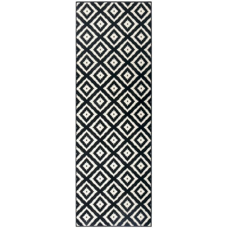 Velours Geometric Design Black & White