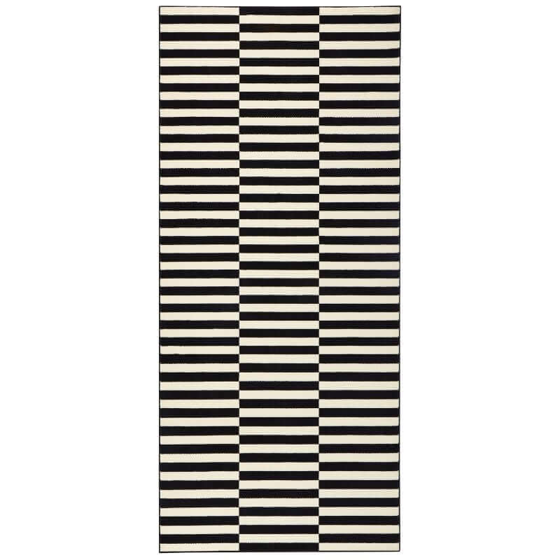 Velours Panel Design Black & Cream