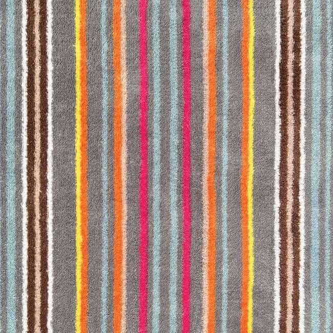 The Rugs Eco-Friendly Washable Striped Mat | Trap 95% Dirt