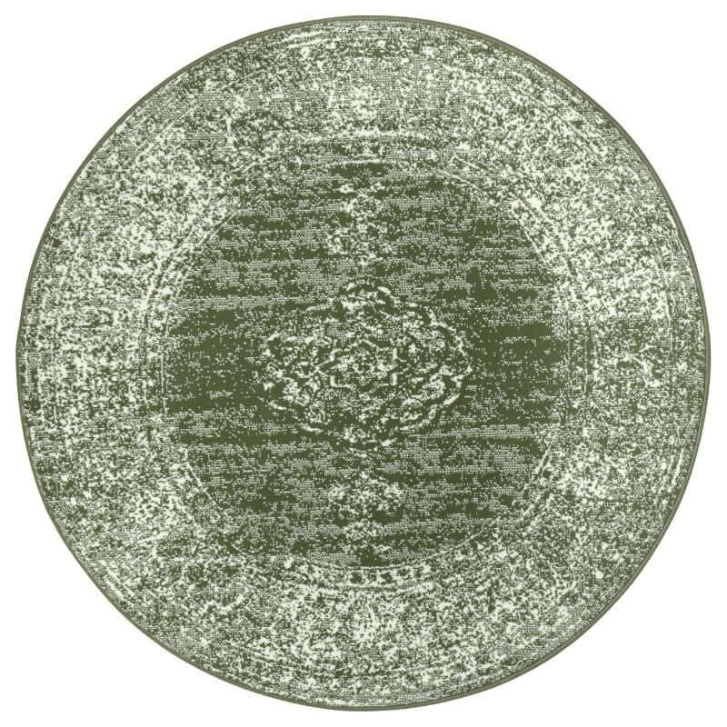 Velours Méridional Green Rug - Oriental Look
