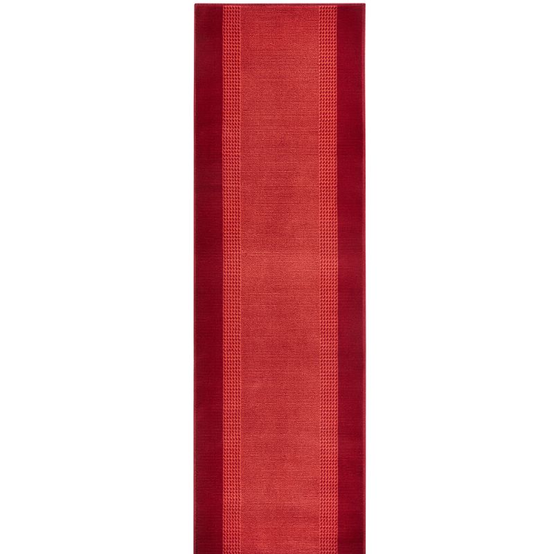 Designer Velours Red Runner “Band” – Classic Elegance