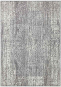 Elysium Soft Grey Used-Look Velour Rug