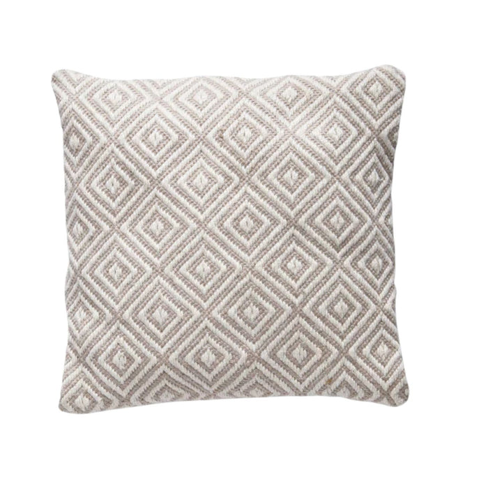 Diamond Design Woven Cushion | Eco-Luxury | The Rugs