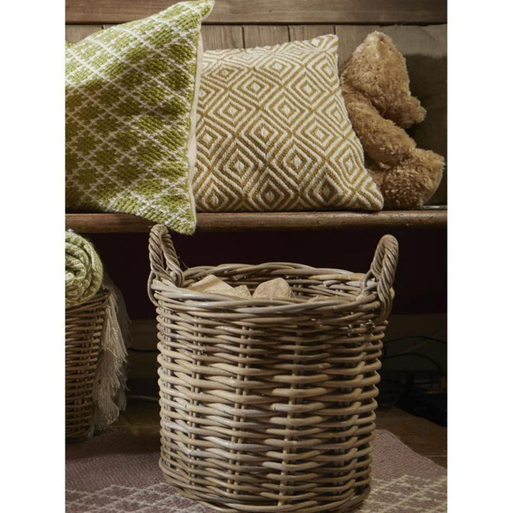 Diamond Design Woven Cushion | Eco-Luxury | The Rugs