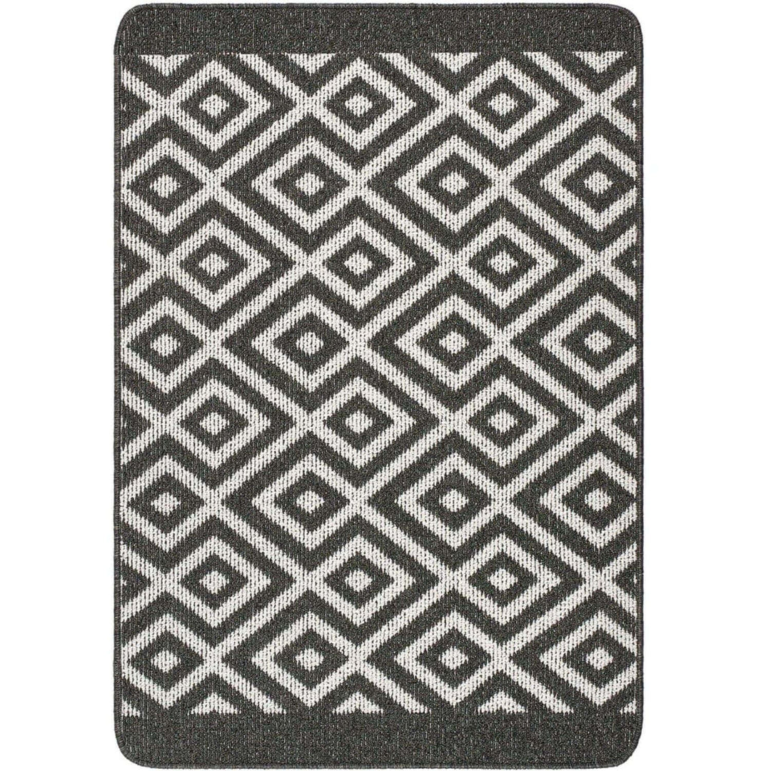 The Rugs Durable Washable Mat: Diamond Design | Eco-Friendly