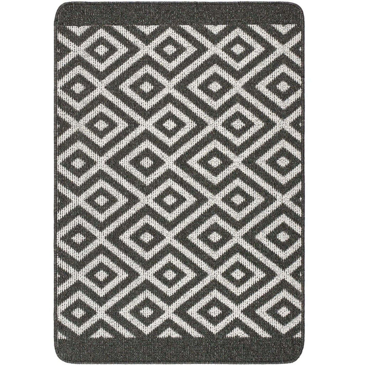 The Rugs Durable Washable Mat: Diamond Design | Eco-Friendly