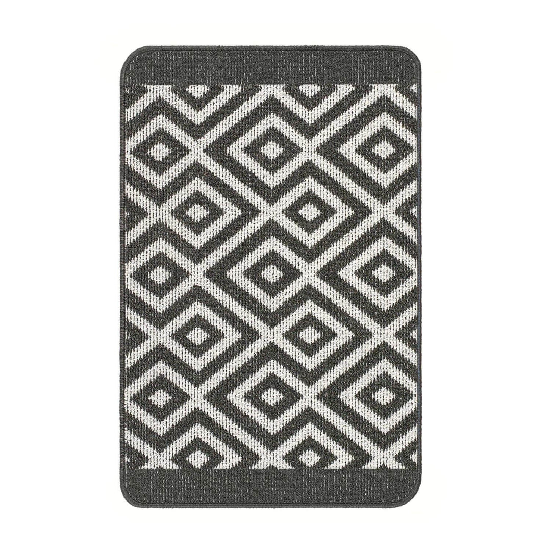 The Rugs Durable Washable Mat: Diamond Design | Eco-Friendly