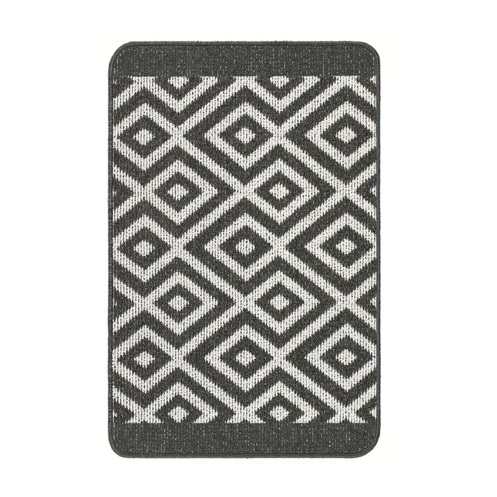 The Rugs Durable Washable Mat: Diamond Design | Eco-Friendly