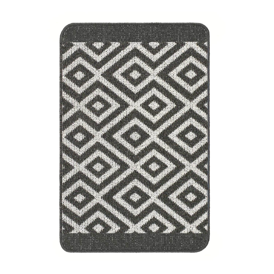 The Rugs Durable Washable Mat: Diamond Design | Eco-Friendly