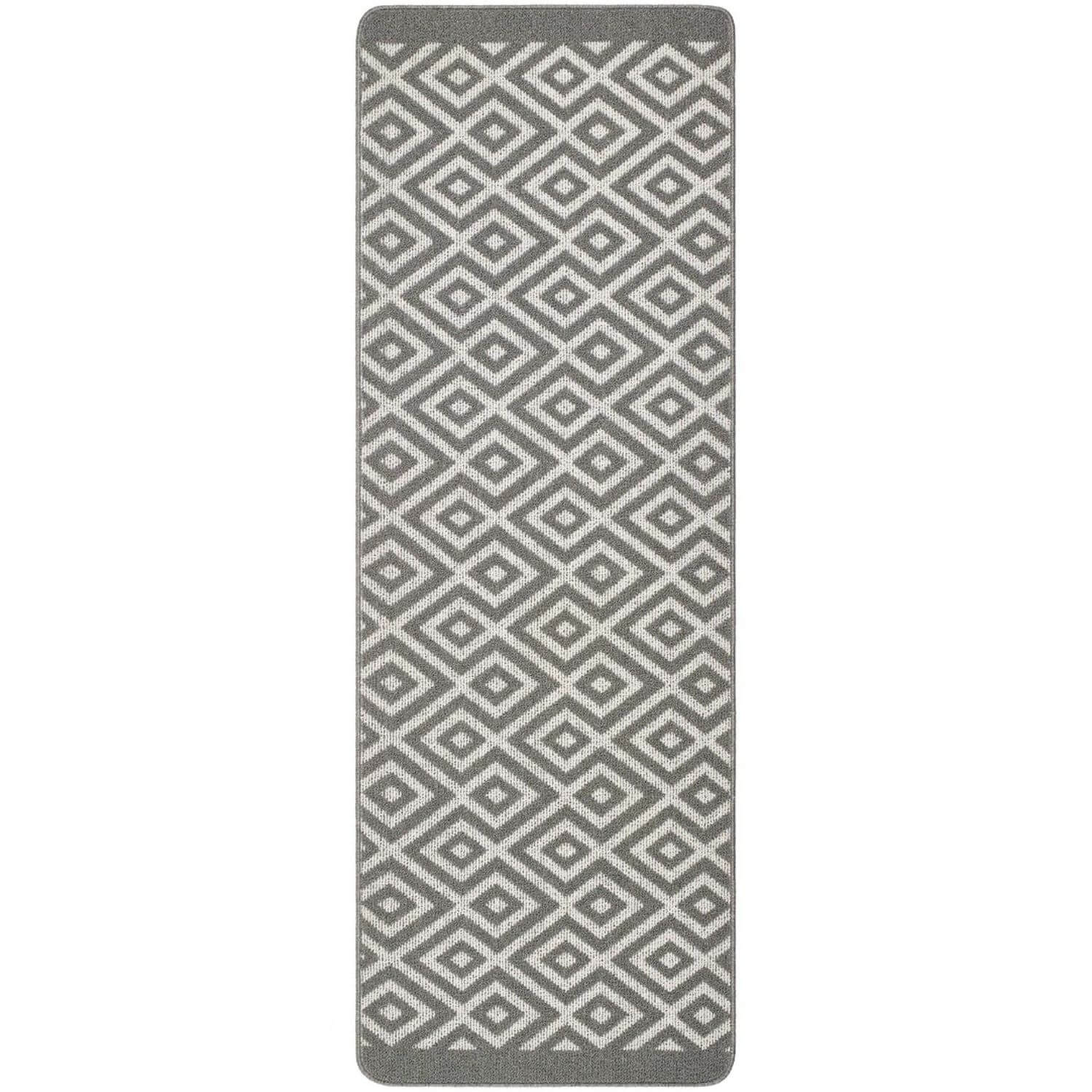 The Rugs Durable Washable Mat: Diamond Design | Eco-Friendly