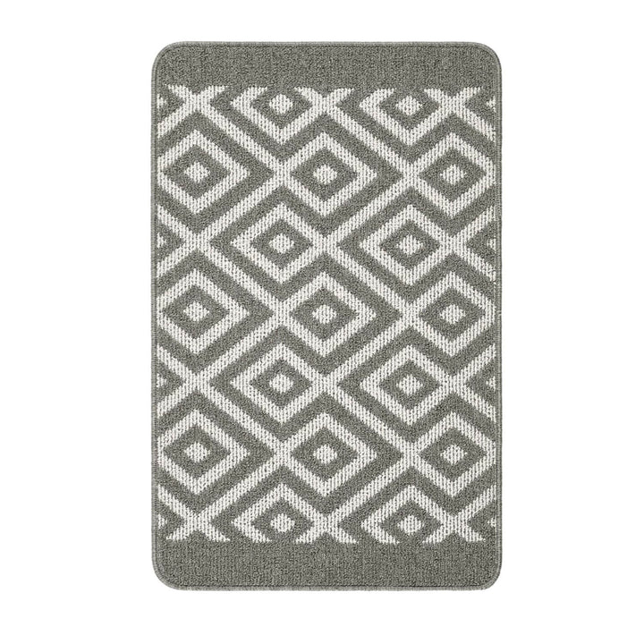 The Rugs Durable Washable Mat: Diamond Design | Eco-Friendly