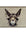Doormat with a donkey face design on a beige background
