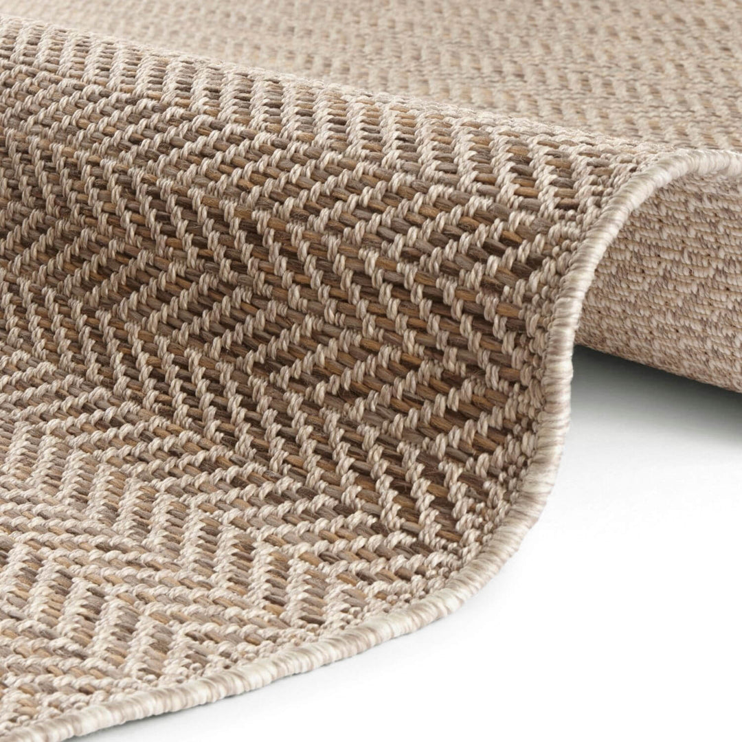 Indoor - Outdoor Dreux Natural Cream | Handmade-Look