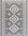 Grey White outdoor rug, reversible, easy care, durable material rug