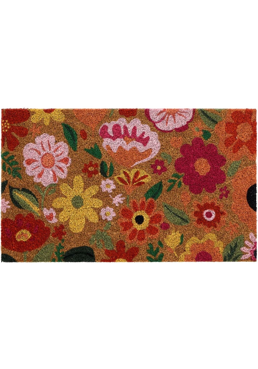 The Rugs Quality Eco-Friendly Coir Doormat 45x75cm Stylish