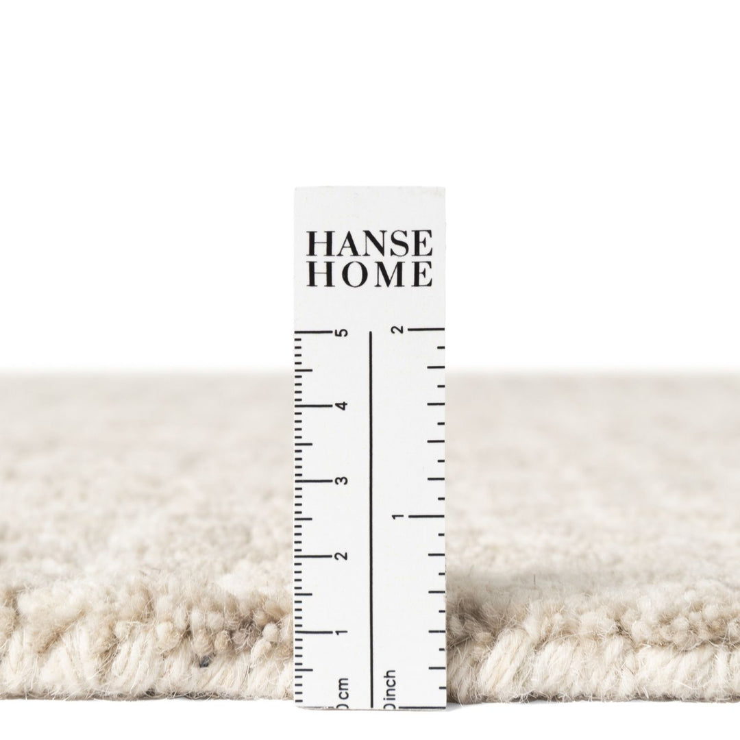 Eloise Woollen Cream Grey Rug, abstract design, natural, soft, durable material, eco-friendly, easy care rug.