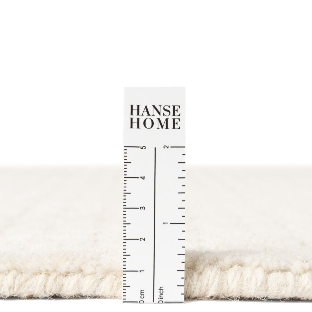 Eloise Woollen Cream Rug, Warm and Cosy rug, soft pile, long-lasting, eco-friendly | THE RUGS