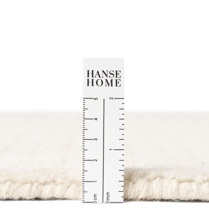 Eloise Woollen Cream Rug, Warm and Cosy rug, soft pile, long-lasting, eco-friendly | THE RUGS