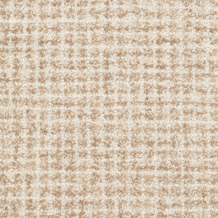Hanse Home Eloise Wool rug, Cream brown colours, scandy style rug, abstract design, durable and soft rug, vacuum friendly | THE RUGS