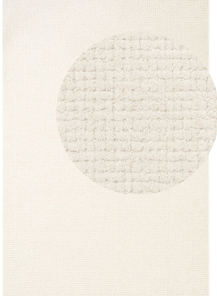 Eloise Woollen Cream Rug, Warm and Cosy rug, soft pile, long-lasting, eco-friendly | THE RUGS