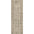 The Rugs Eco-Washable Cream Rug with Botanicals Design