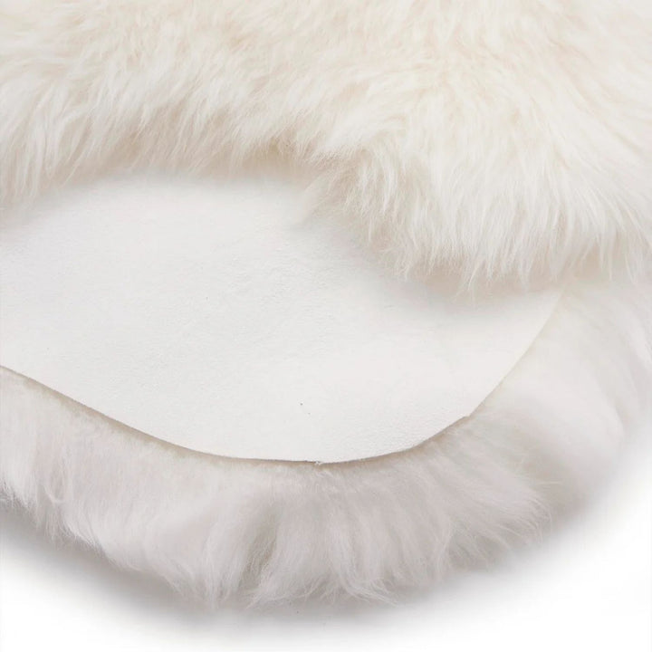 Genuine Natural Cream Sheepskin Faux Fur Rug – The Rugs
