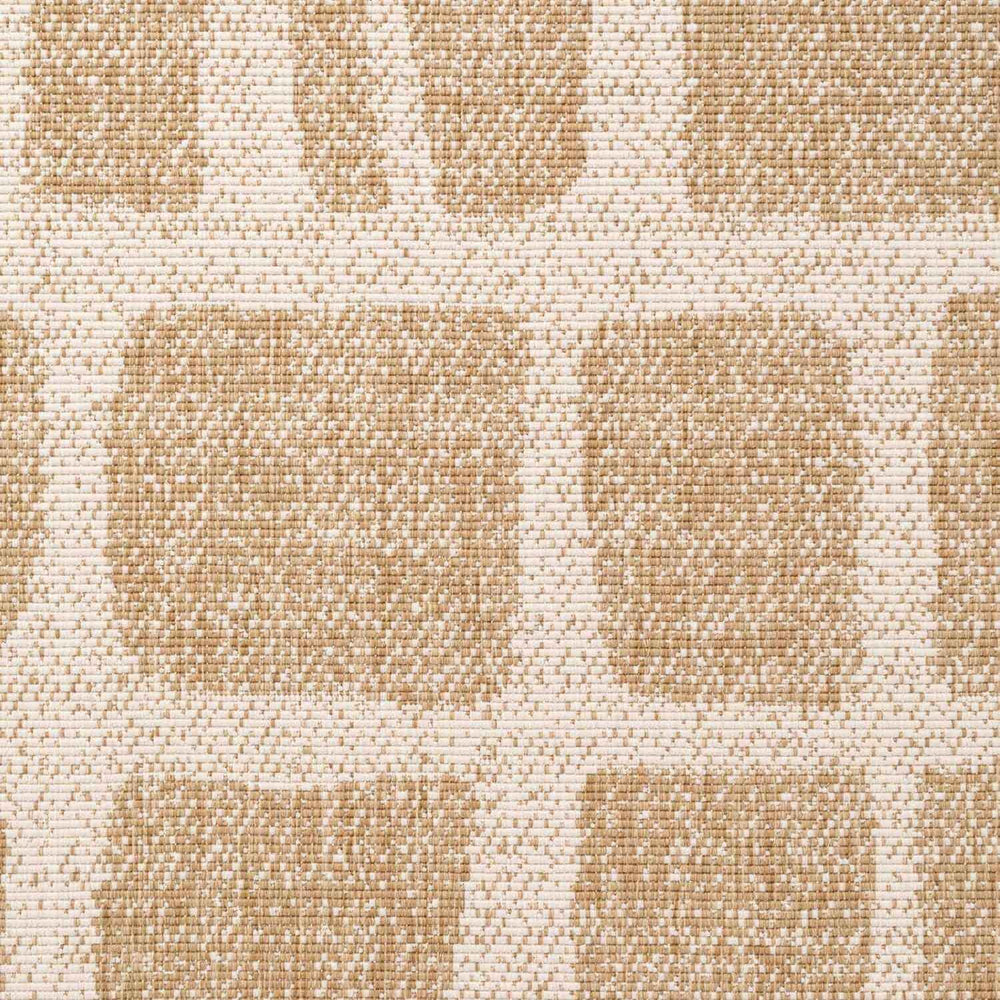 Textured beige and brown checkered pattern