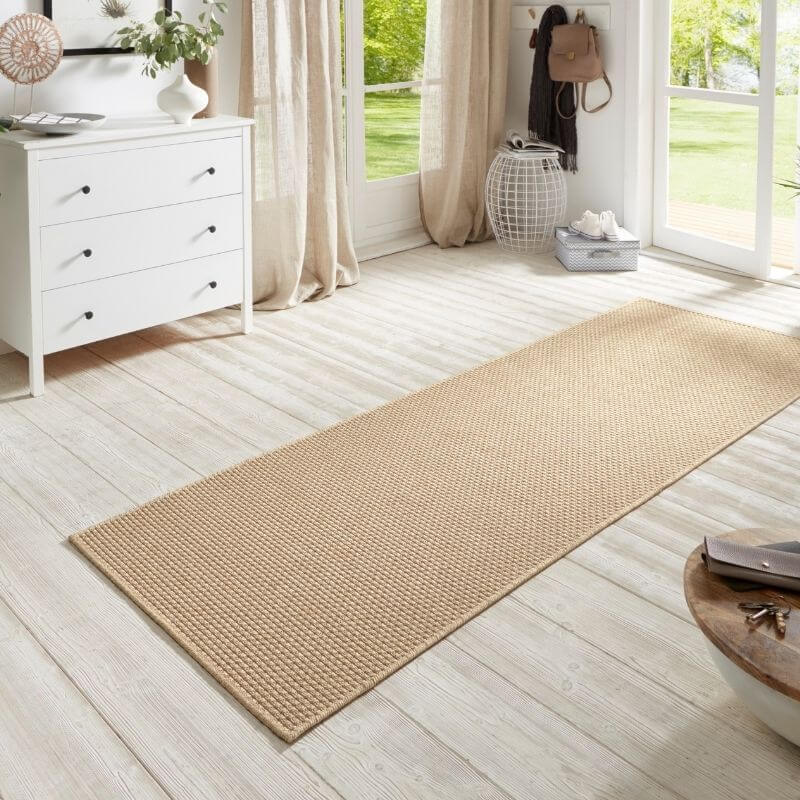 Flatwoven Indoor-Outdoor Runner Nature | Sisal-Look