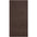 Brown Low Pile Area Rug Plain Design