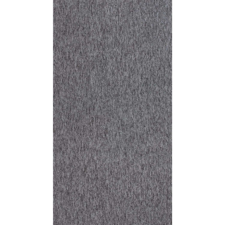  Grey Low Pile Area Rug Plain Design